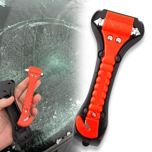 Auto Car Safety Emergency Escape Hammer Tool Seatbelt Cutter Window Breaker