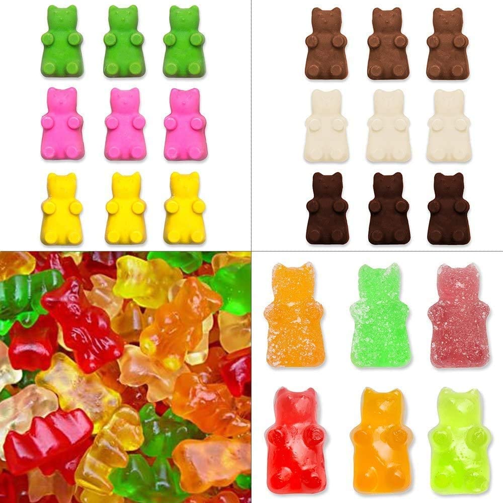 Gummy Bear Mold Candy Making Supplies Chocolate Ice Maker Silicone Molds 3 Pack