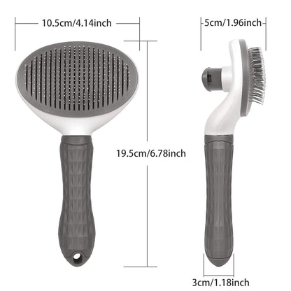 Self Cleaning Pet Comb For Dog And Cat Hair Removal