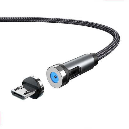 Magnetic 540° Rotation Charging Cable 3-In-1