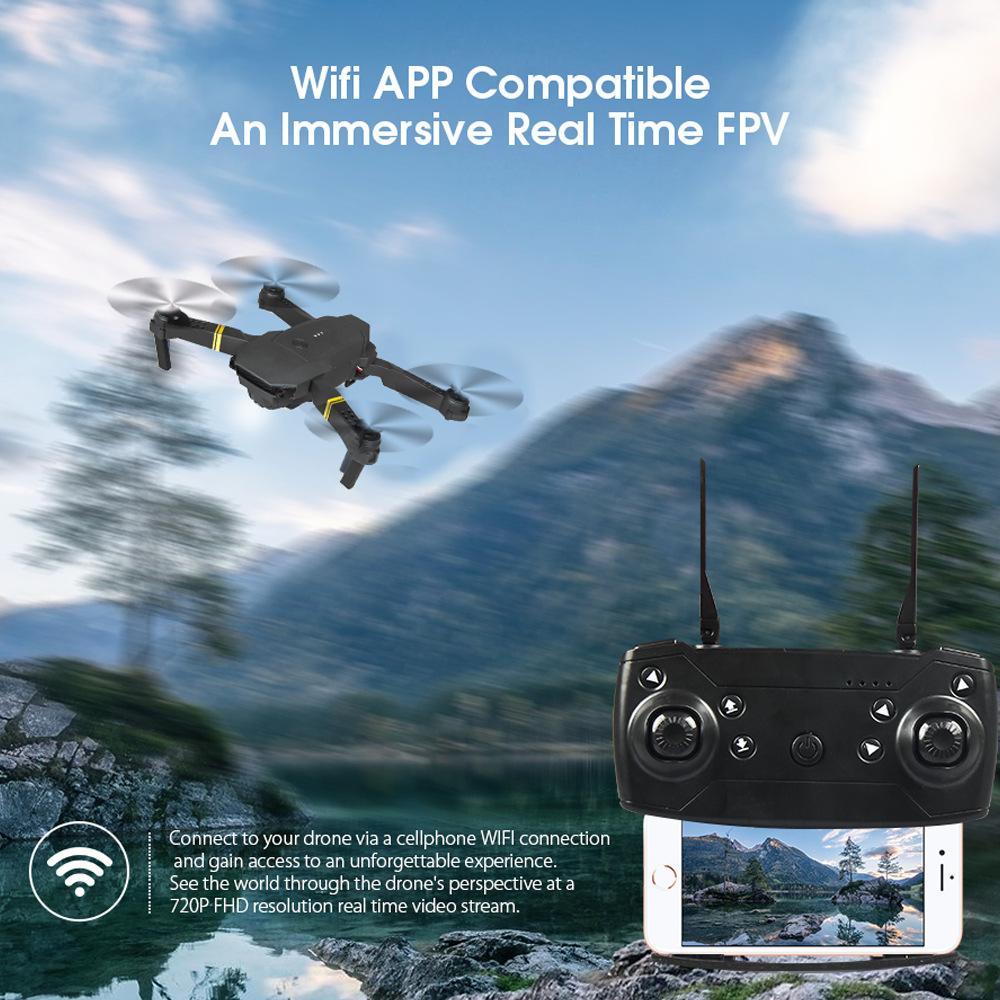 E58 Drone 4K HD Camera WiFi Collapsible RC Quadcopter