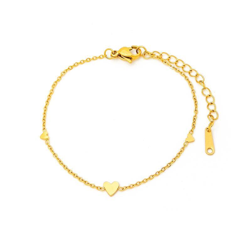 New Love Gold Plated Titanium Bracelet