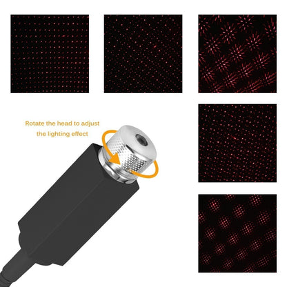 LED Car Roof Star Atmosphere Lights Projector